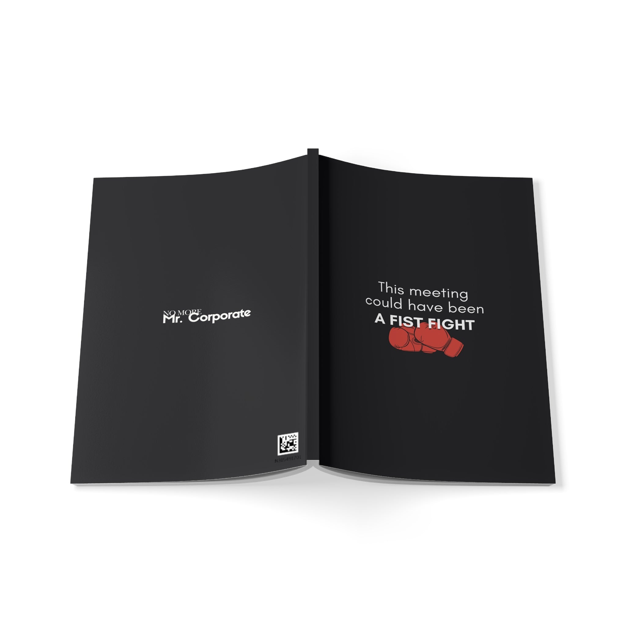 Notebook "A Fist Fight" A5 Softcover