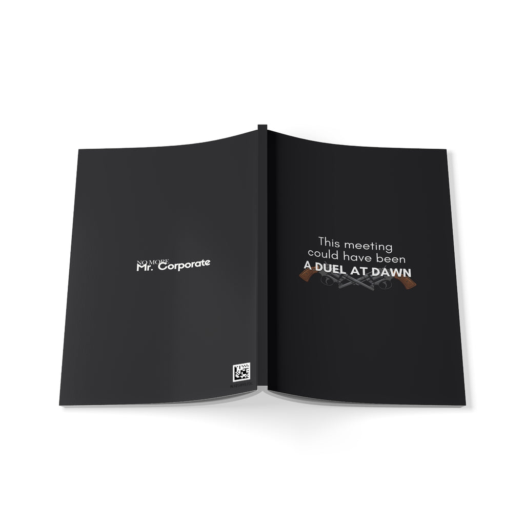 Notebook “A duel at dawn” A5 Softcover