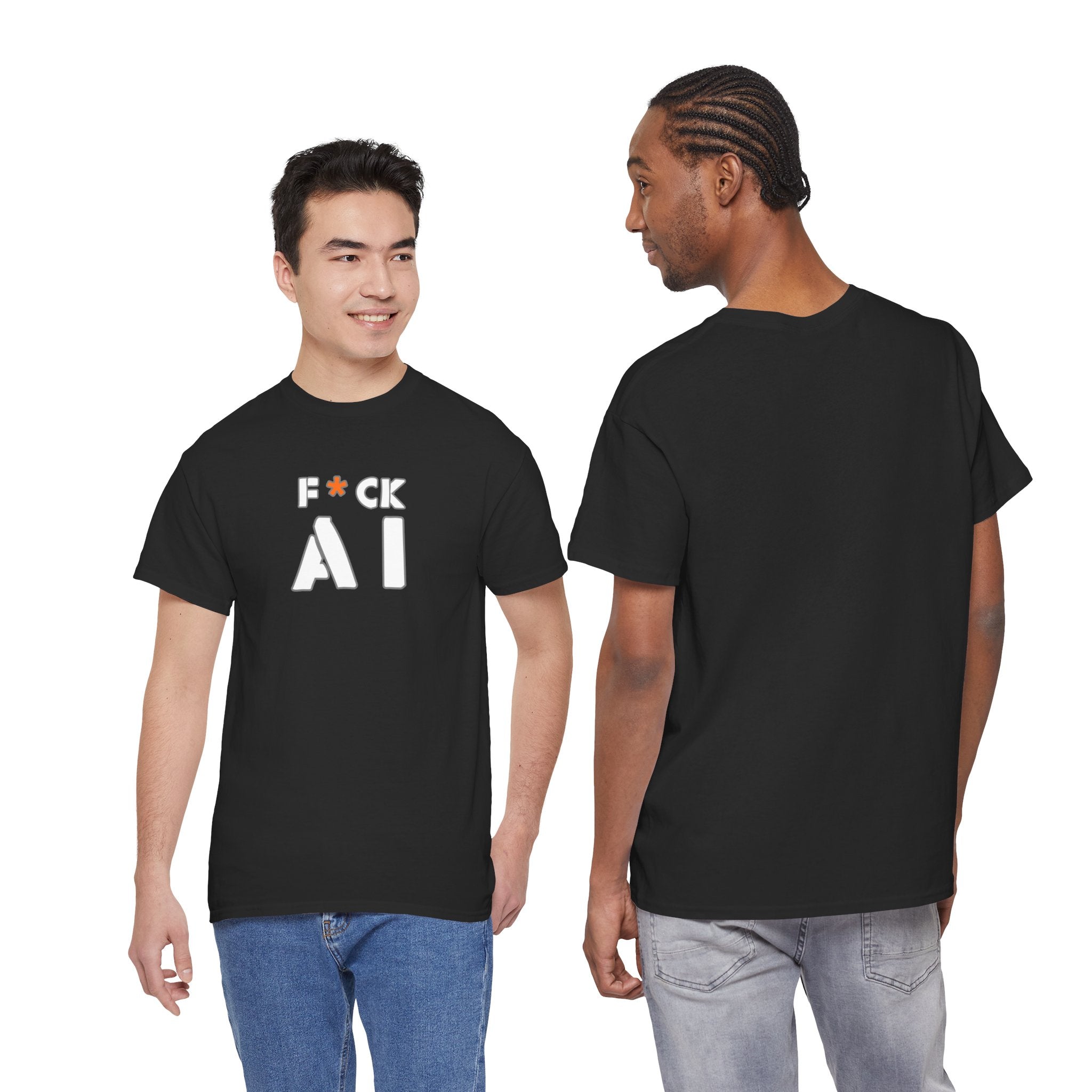 "F*CK AI" Graphic T-Shirt