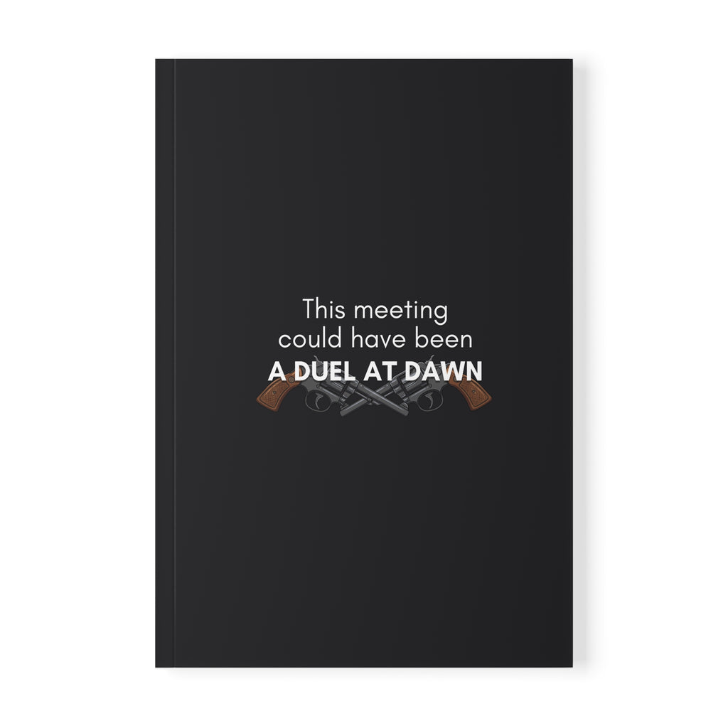 Notebook “A duel at dawn” A5 Softcover