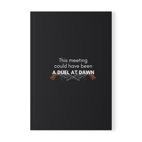 Notebook “A duel at dawn” A5 Softcover