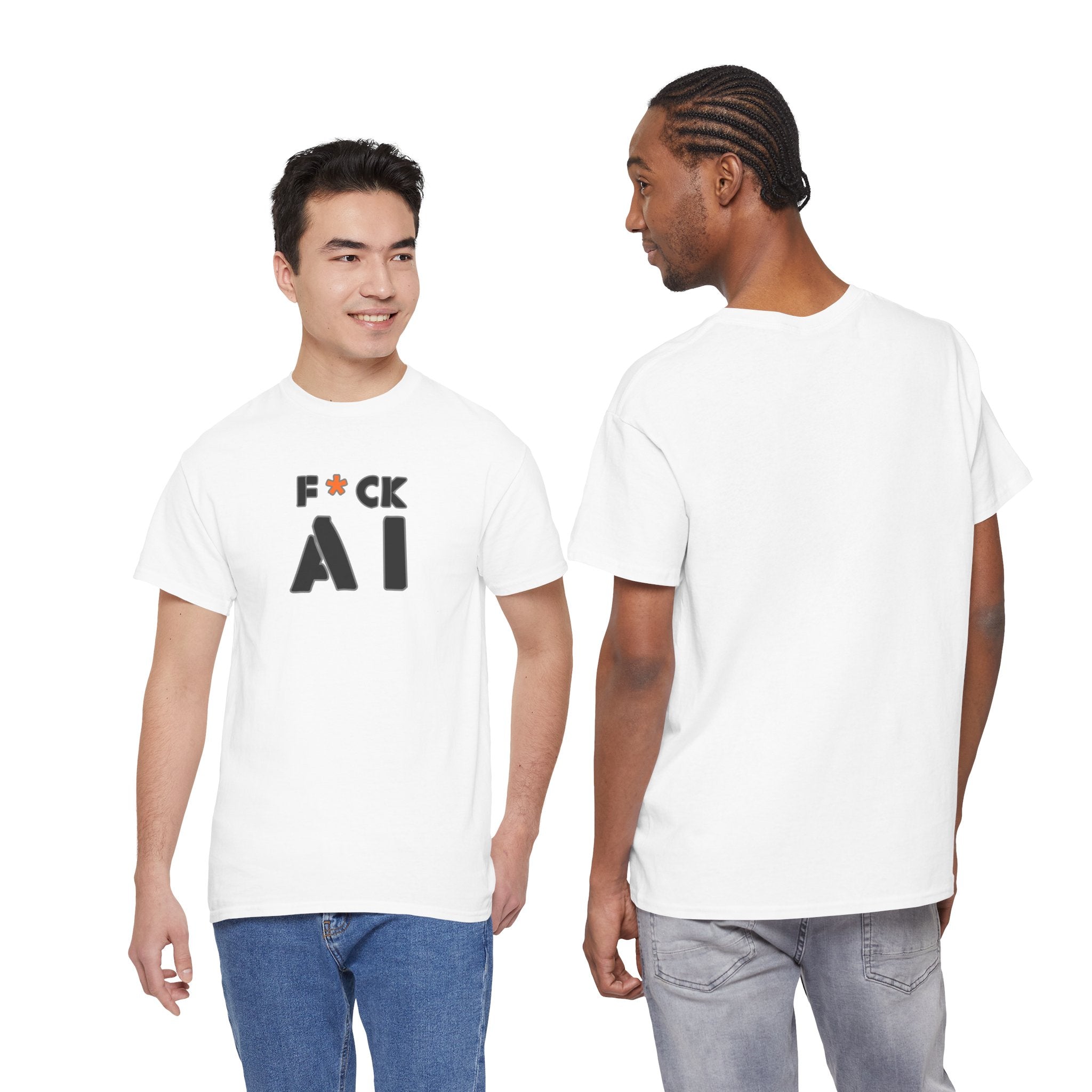 "F*CK AI" Graphic T-Shirt