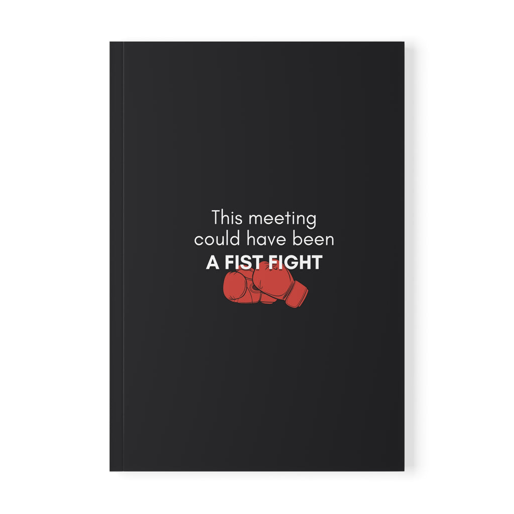 Notebook "A Fist Fight" A5 Softcover